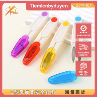 Kéo Cắt Chỉ - Kéo Bấm Chỉ Thừa Mini Loại 1 Siêu Sắc Gia Đình (Có Nắp) - Kéo Thợ May Đa Năng