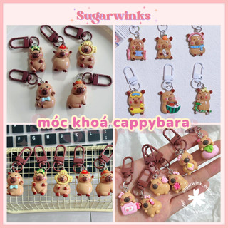 ♡ Móc khoá Cappybara ngộ nghĩnh keyring/móc khoá dễ thương #KEY_CAPPYBARA