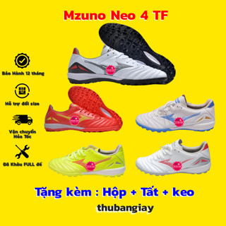Giày đá bóng nhân tạo Neo 4 Pro TF da đệm siêu cảm giác Khâu Full Đế