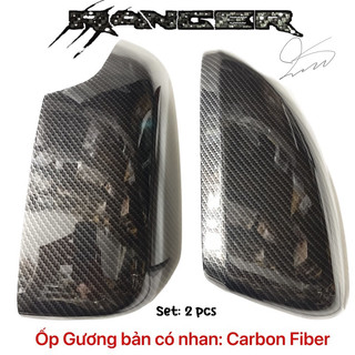  Ốp gương Carbon xe Ford Ranger 2014 2015 2016 2017 2018 2019 2020 2021 2022 Carbon cao cấp 