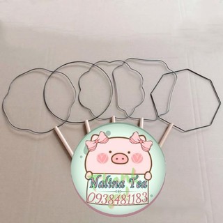 Phôi quạt cổ trang handsmade DIY