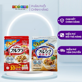 Ngũ cốc calbee trái cây nhật bản gói 800g