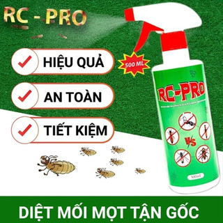 Xịt diệt mối mọt tận gốc rc-rpo 500ml nguồn gốc thảo mộc, diệt mối mọt gỗ, tủ bếp, sàn gỗ...