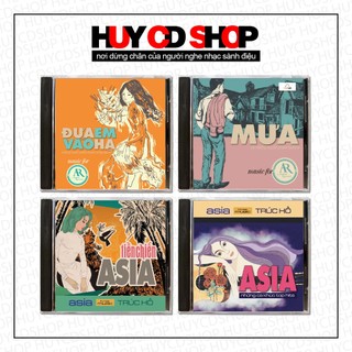 Đĩa CD Asia Trúc hồ hoà âm Nhạc vàng trữ tình Bolero Đĩa lòng trắng HUY CD SHOP