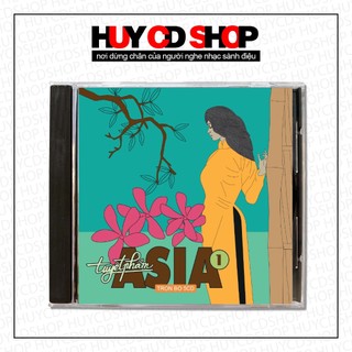 Đĩa CD Asia tuyệt phẩm số 1 Nhạc vàng trữ tình Bolero Đĩa lòng trắng Chất Lượng cao HUY CD SHOP