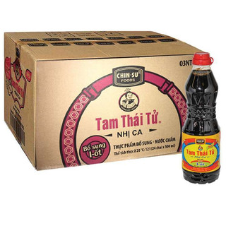 Sỉ thùng _ thùng 24 chai nước tương tam thái tử nhị ca chai 500ml