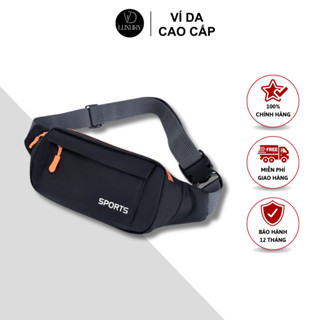 Túi bao tử đeo hông,đeo bụng, đeo chéo nam nữ chạy bộ tập gym Sport [VD Luxury_Ví Da Cao Cấp]