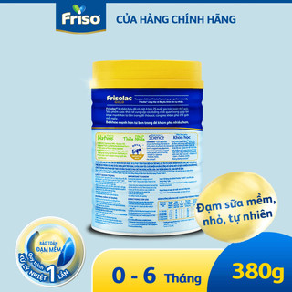 Sữa frisolac gold số 1 850g cho bé từ 0-6 tháng