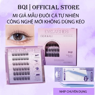 Mi giả BQI mẫu đuôi cá dễ gắn, dễ dùng ,mắt to tự nhiên , có sẵn keo mã L03