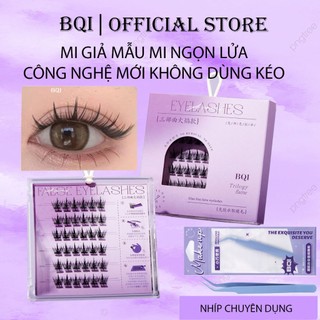 Mi giả BQI mẫu ngọn lửa  dễ gắn, dễ dùng ,mắt to tự nhiên có sẵn keo mã L04