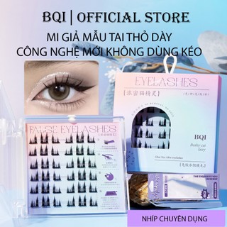 Mi giả BQI mẫu tai thỏ dày dễ gắn, dễ dùng ,mắt to tự nhiên có sẵn keo Mã L07