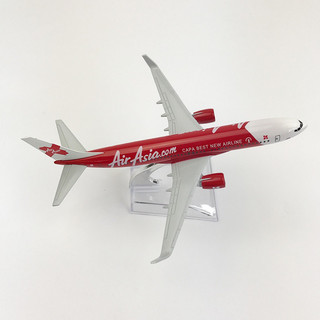 Mô hình máy bay Asia 737 air 16cm (Hàng nhập khẩu)