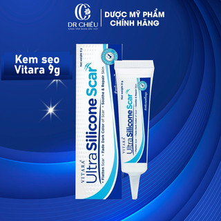 Vitara Ultra Silicone - Kem Sẹo giảm sẹo Lồi , Lõm , Sẹo Thâm Vitara Ultra Silicone 9g