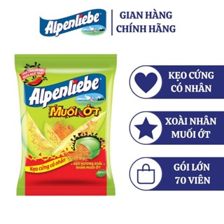 Kẹo xoài non muối ớt Alpenliebe bịch 203g khoảng 70 viên
