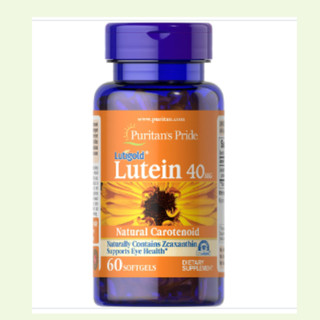 Puritan's Pride Lutein 40g Viên Uống Bổ Mắt Chứa Lutein & Zeaxanthin 60 Viên/ 120 Viên