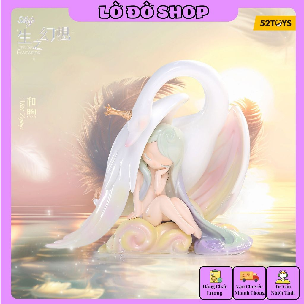 52TOYS Sleep Fairyland Series-Life of Fantasies - Mô hình Sleep  - BLIND BOX Có Sẵn