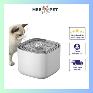 Máy lọc nước tự động cho mèo dung tích 3L kèm lõi lọc than hoạt tính