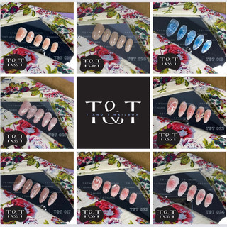 [016 -  025] Nailbox thiết kế nhà T&T Sơn gel nổi, mắt mèo, omber thiết kế ( móng giả , móng up )
