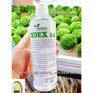 Dung Dịch Phòng Trị Rêu Hại Cidex 14 Nguyên Chất - Glutaraldehyde 2.6% 500ml
