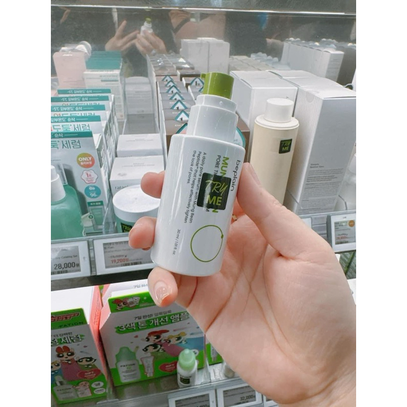 (Seung Thảo) Tinh chất SE KHÍT LỖ CHÂN LÔNG Beplain Mung Bean 30ml | BigBuy360 - bigbuy360.vn