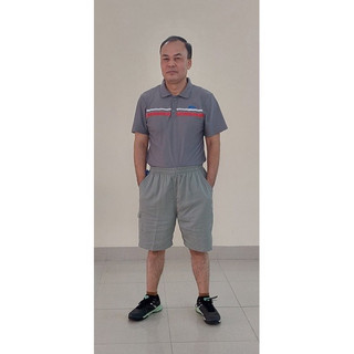 Quần short nam chất kaki mềm mại túi hộp lưng co giãn from rộng thoải mái có túi kéo khóa