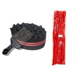 Bộ dụng cụ uốn tóc premlock ( Mút Xốp,Lược Afro Pick,Kẽm Nhung)