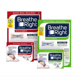 Miếng dán chống ngáy thông mũi Breathe Right
