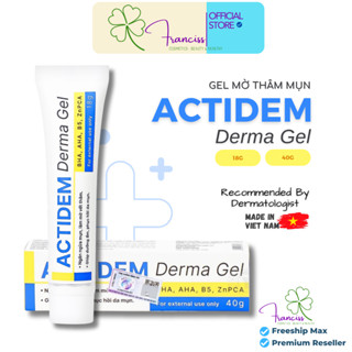  Gel Giảm Mụn Actidem Derma Gel Mờ Thâm Dưỡng Ẩm Và Phục Hồi Da 