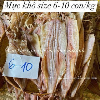 Mực khô Ngon Loại Lớn Nhất Size 6-10 con/kg , mực loại ngonBody Chip