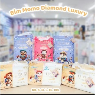 (tặng bể bơi ) combo 3 bịch Momo Luxury