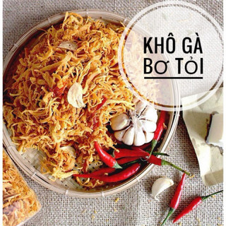 500g Khô Gà Bơ Tỏi Dai Cay🌶️