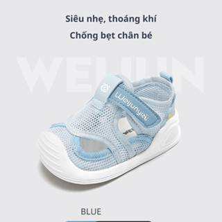 Dép tập đi cho bé trai bé gái, giày tập đi chống bẹt chân đế mềm siêu nhẹ chống trơn trượt TD3