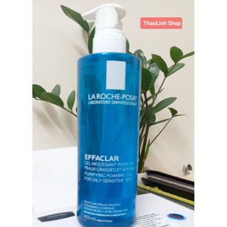 Sữa rửa mặt la roche posay effaclar purifying foaming gel cho da dầu, mụn, nhạy cảm 400ml