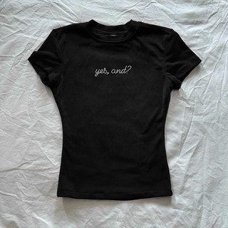|BOHOME| Áo babytee Yes,and - có bigsize