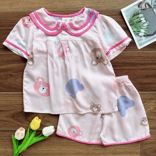 SALE ĐỒNG GIÁ Bộ tole đùi cổ viền tay ngắn quần ngắn 10kg-35kg