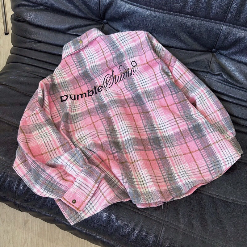 ÁO SƠ MI FLANNEL CARO TAY DÀI FROM RỘNG OVERSIZE - Áo sơ mi unisex nam nữ 45kg-85kg - Homies Saigon | BigBuy360 - bigbuy360.vn