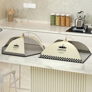 Lồng bàn gấp gọn đậy thức ăn cao cấp, chiết liệu vải polyester siêu bền.