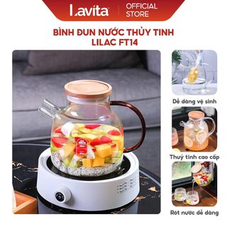 BÌNH ĐUN NƯỚC THỦY TINH QUAI TRÒN - NHIỀU MÀU - NHIỀU KÍCH CỠ