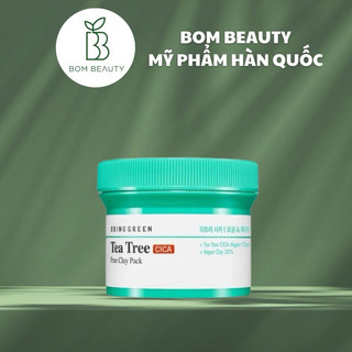 Mặt nạ đất sét Bring Green Tea Tree Cica Pore Clay Pack 120g