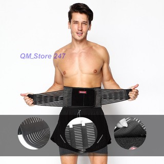 Đai Lưng có nẹp nhôm Aolike 7996 Phụ Kiện Chính Hãng Tập Gym Deadlift Bảo Vệ Lưng Chống Đau Mỏi Cơ