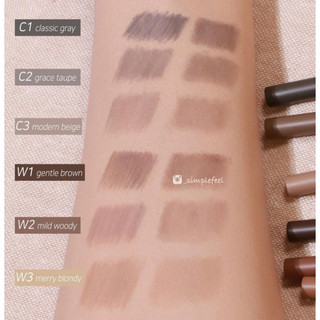 Chì mày Han All Sharp Brow nét mảnh 3in1