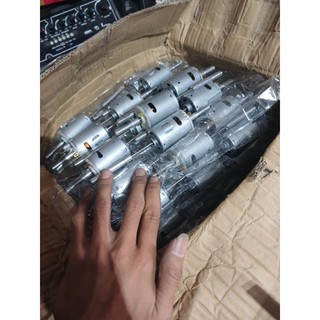 1 Động cơ quạt 545 12v DC có lắp sẵn chục quạt