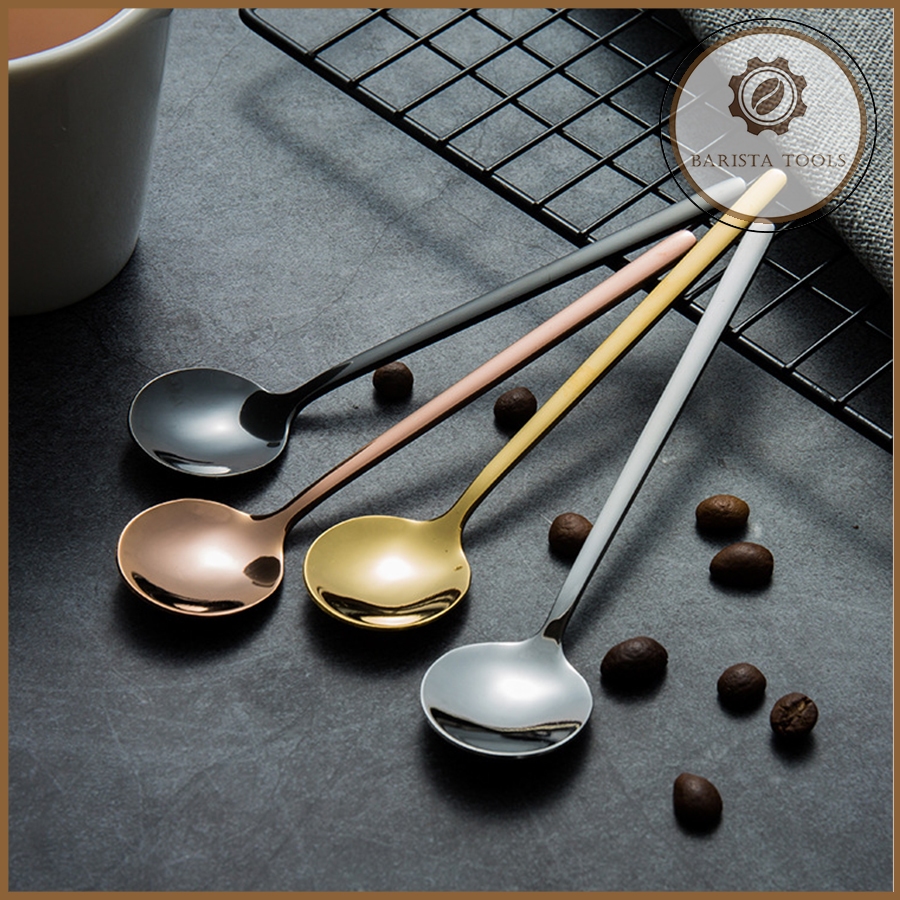 Thìa uống cà phê inox 304 (TRÒN)
