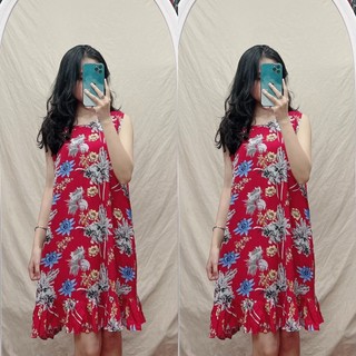 Đầm bầu thời trang mùa hè Váy Bầu Chất Lanh GA1116