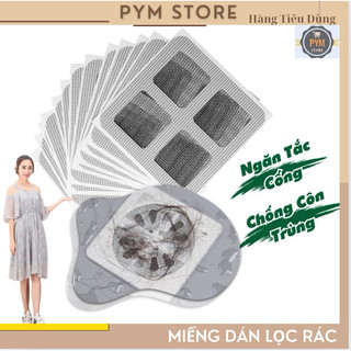 Lưới lọc rác chống tắc nghẽn cống thoát nước miếng dán chặn rác cống thoát sàn nhà tắm pym store