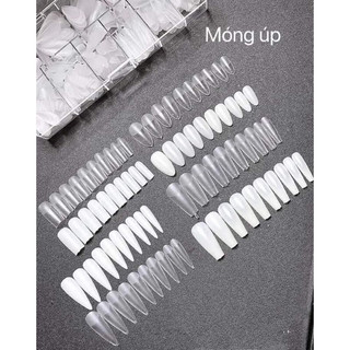 Móng úp HSM nhám phom vuông, thang, bầu, nhọn, vuông nhắn, tròn hàn