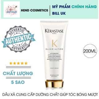 Dầu Xả Cung Cấp Dưỡng Chất Giúp Tóc Bóng Mượt Kerastase Elixir Ultime Le Fondant 200ml