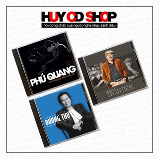 3 đĩa cd tình khúc phú quang dương thụ trần tiến đĩa lòng trắng huy cd shop