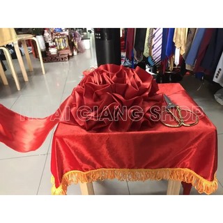 Bộ cắt băng khánh thành, khai trương động thổ làm tay thủ công tỉ mỉ (nhiều màu lựa chọn)