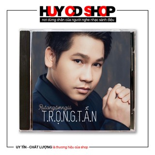 Đĩa cd trọng tấn ru ta ngậm ngùi nhạc sang trữ tình bolero đĩa lòng trắng huy cd shop